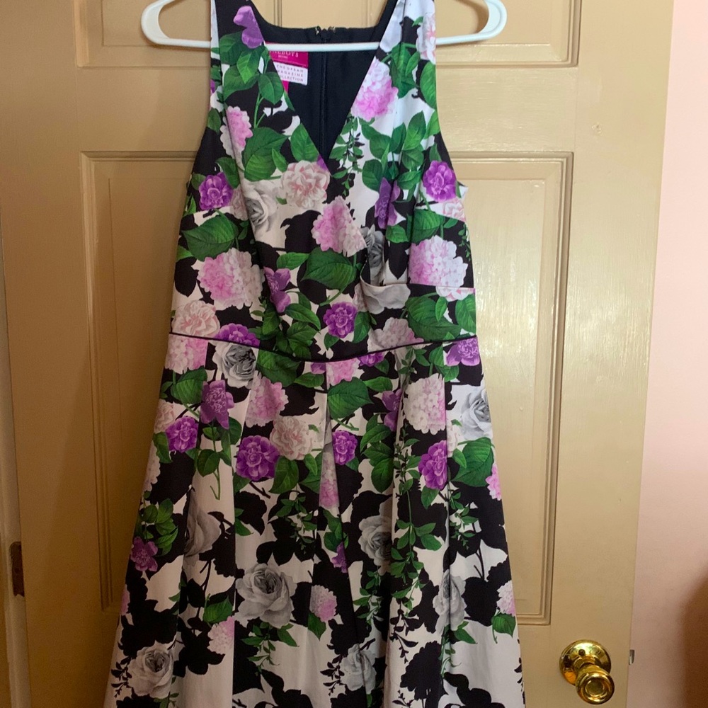 Spring/summer dress. Floral print